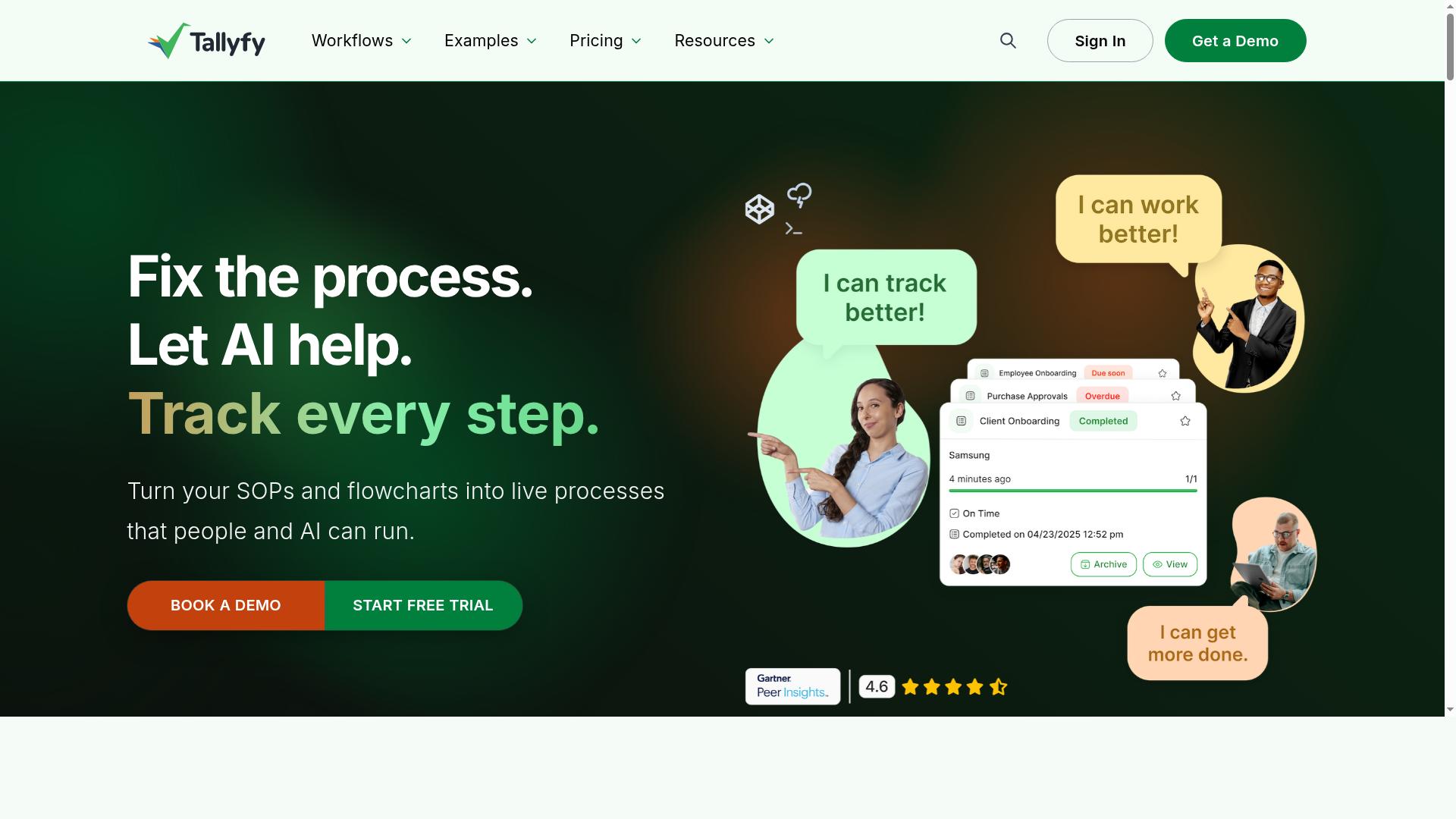 Tallyfy website